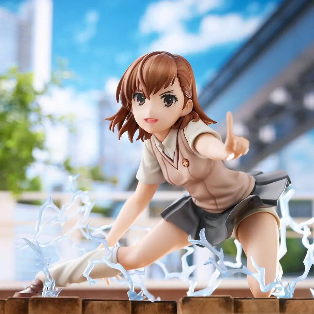 A Certain Scientific Railgun T PVC Statue Mikoto Misaka 14 cm Produktfoto