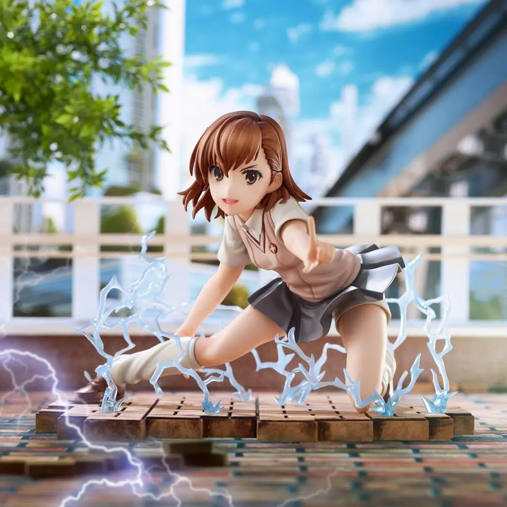 A Certain Scientific Railgun T PVC Statue Mikoto Misaka 14 cm Produktfoto