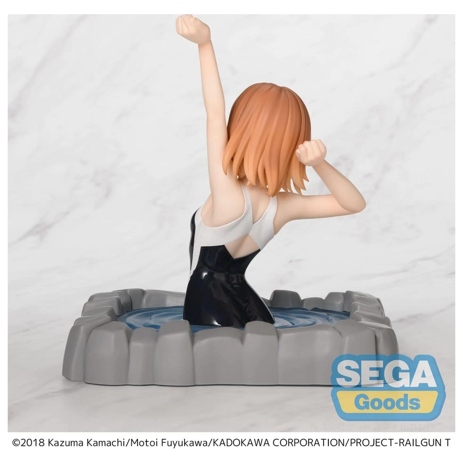 A Certain Scientific Railgun T Thermae Utopia PVC Statue Mikoto Misaka 14 cm Produktfoto