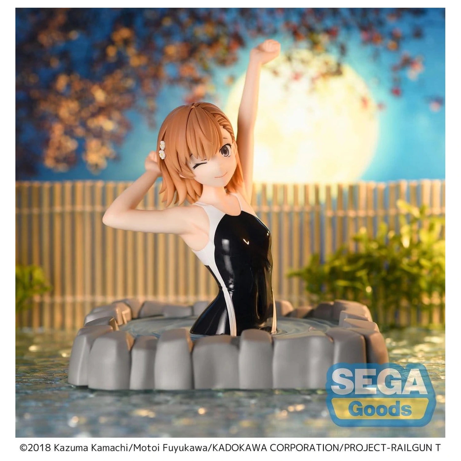 A Certain Scientific Railgun T Thermae Utopia PVC Statue Mikoto Misaka 14 cm Produktfoto