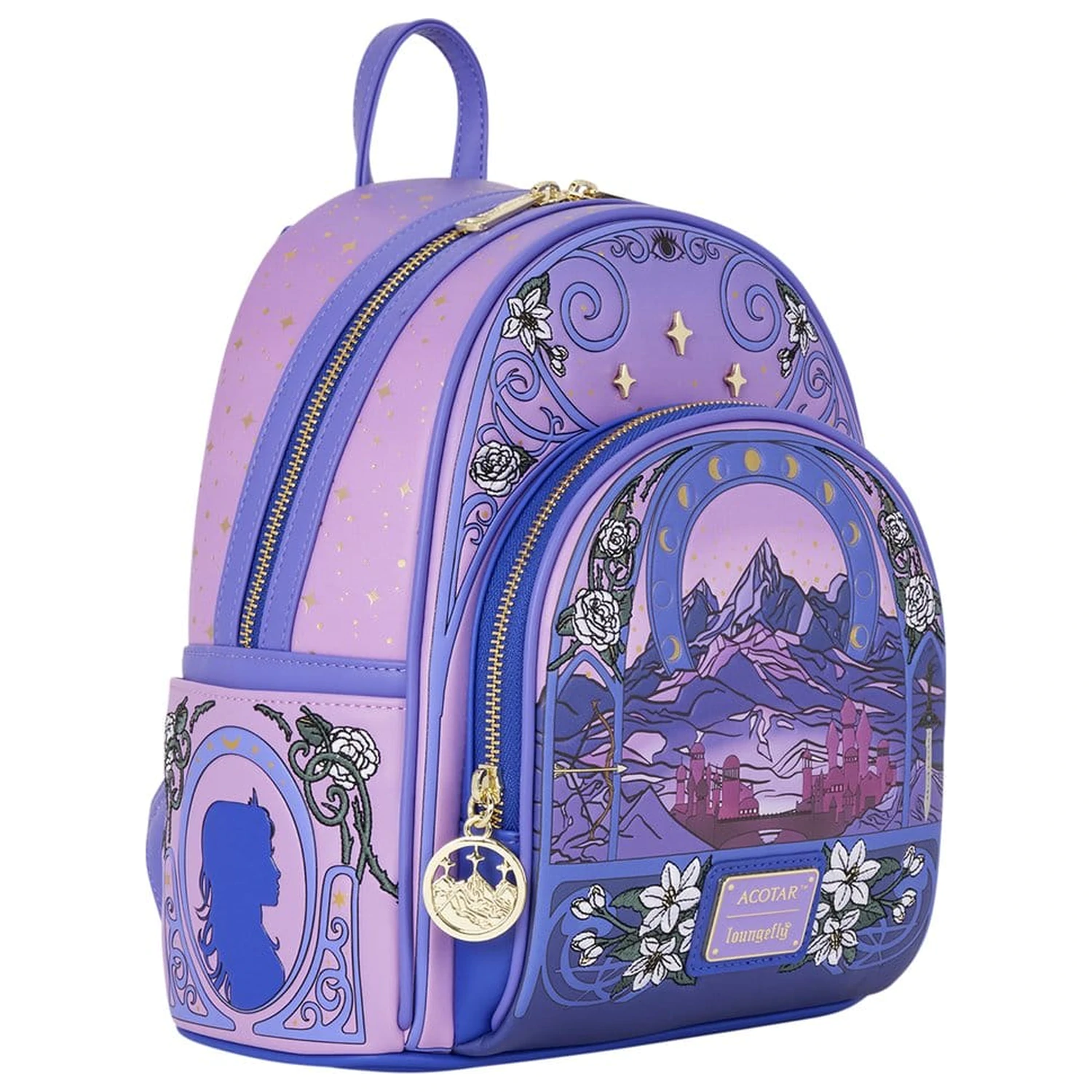 A Court of Thorns and Roses Mini-Rucksack Night Court Ramiel Mountain Produktfoto