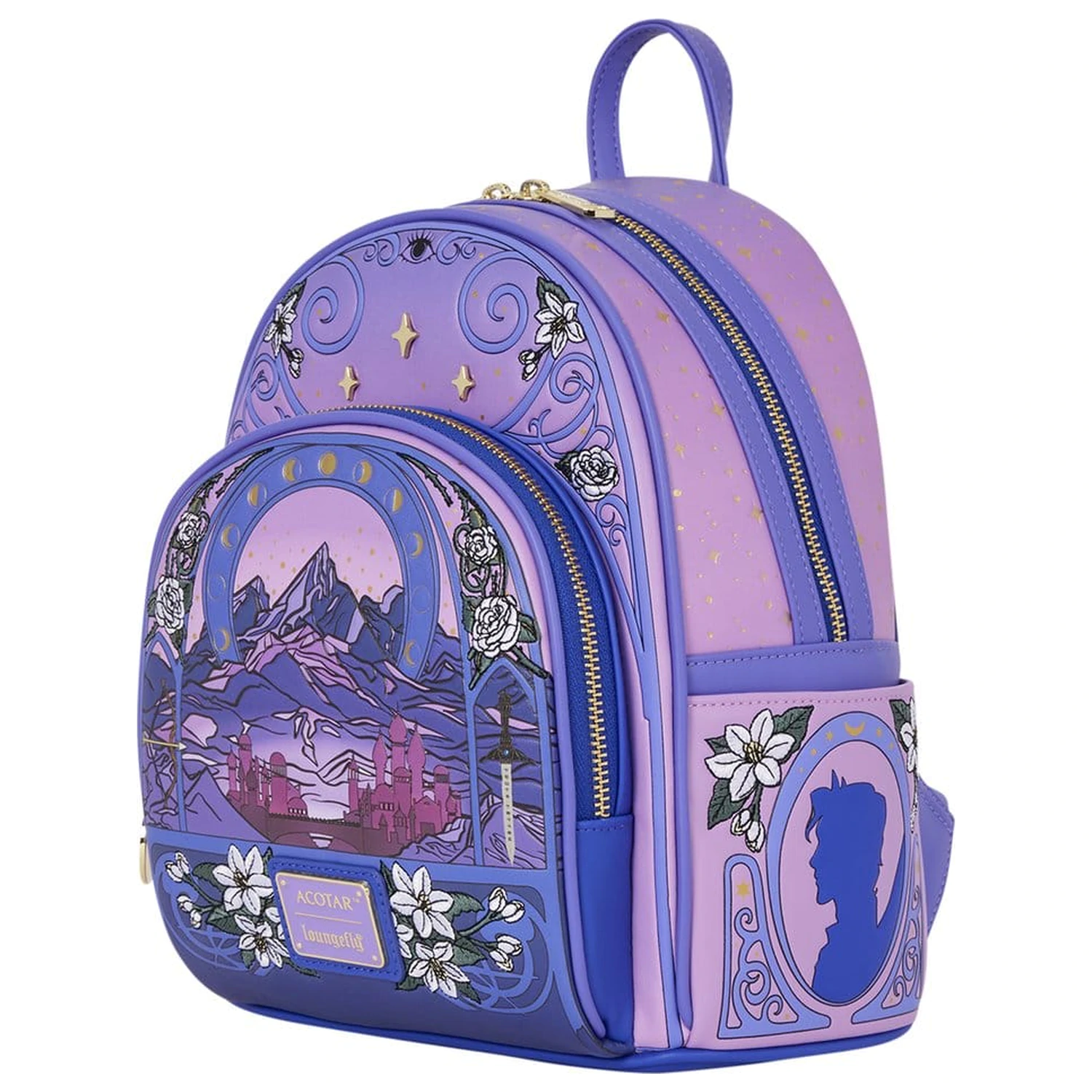 A Court of Thorns and Roses Mini-Rucksack Night Court Ramiel Mountain Produktfoto