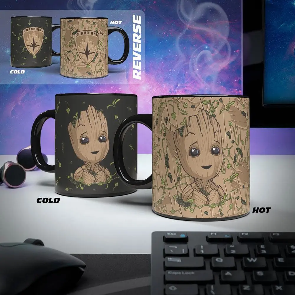 Guardians Of The Galaxy Tasse mit Thermoeffekt Tasse Groot termékfotó