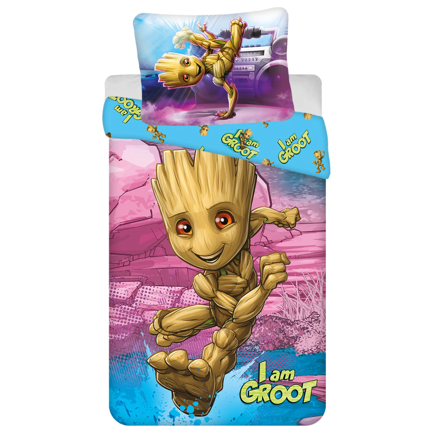 Guardians of the Galaxy I am Groot Bettbezug Produktfoto