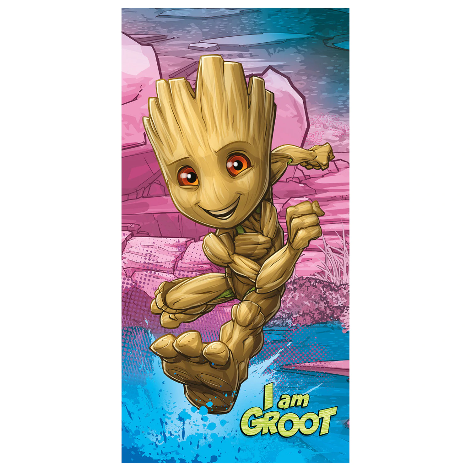 Guardians of the Galaxy I am Groot Handtuch Produktfoto