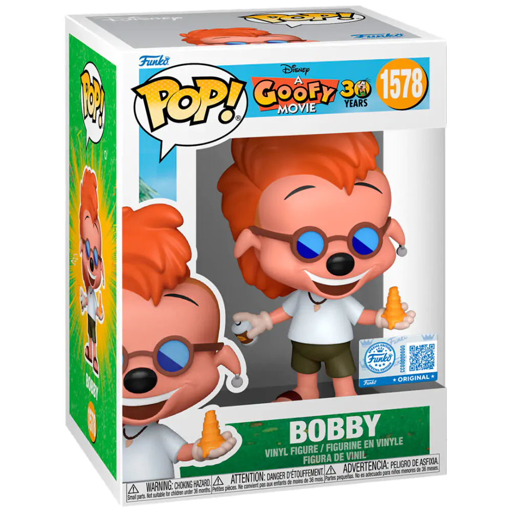A Goofy Movie Funko POP! Disney Vinyl Figur Bobby Zimuruski 9 cm Produktfoto