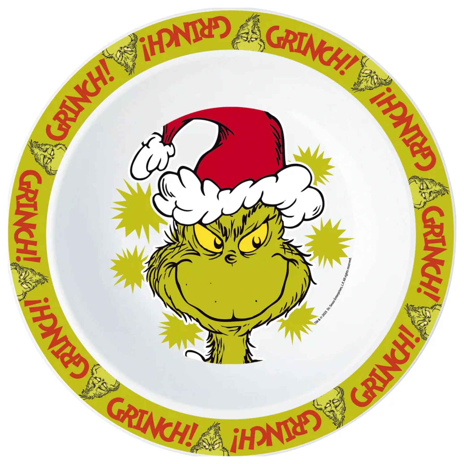 The Grinch Christmas Mischief Mikro Tiefer Teller 16 cm Produktfoto