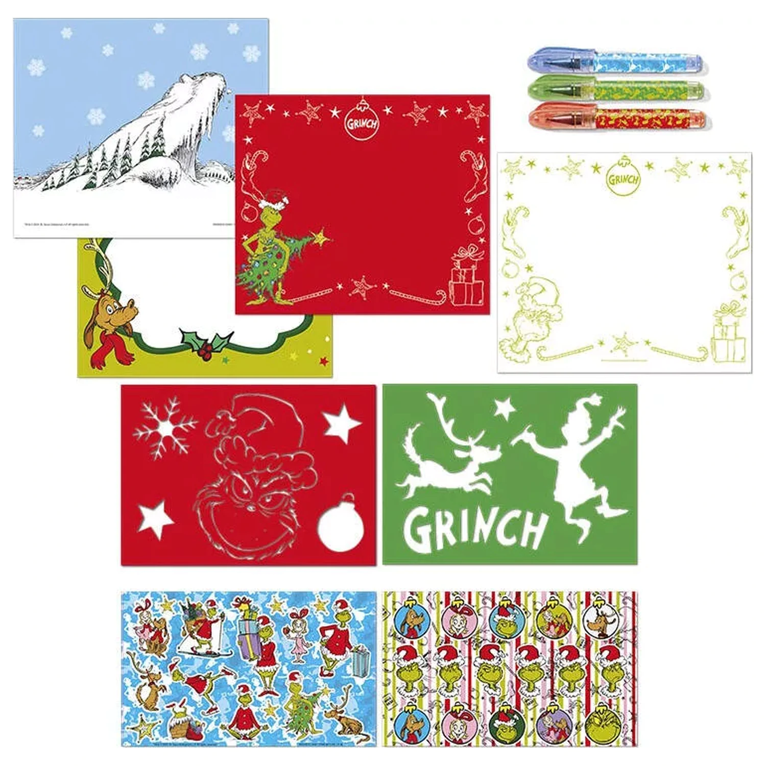 The Grinch Dr. Seuss Aktivitätsset Produktfoto