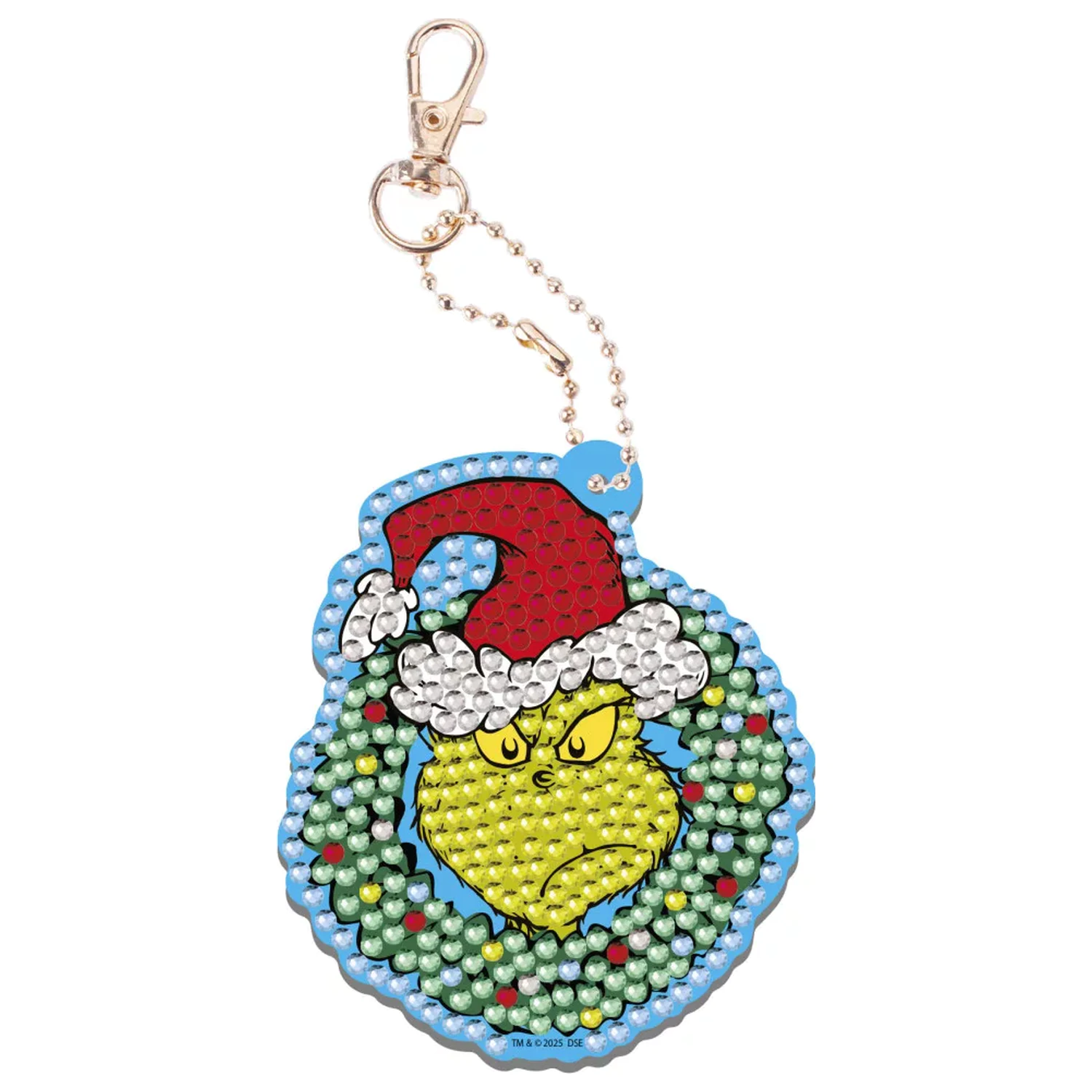 The Grinch Dr Seuss Diamond Dotz Schlüsselanhänger-Maker Set Produktfoto