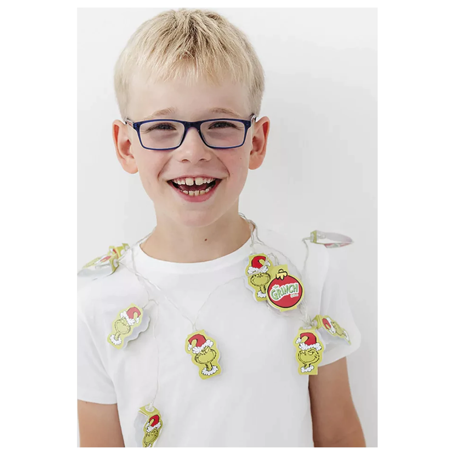 The Grinch Dr Seuss Christmas LED Lichterketten Produktfoto