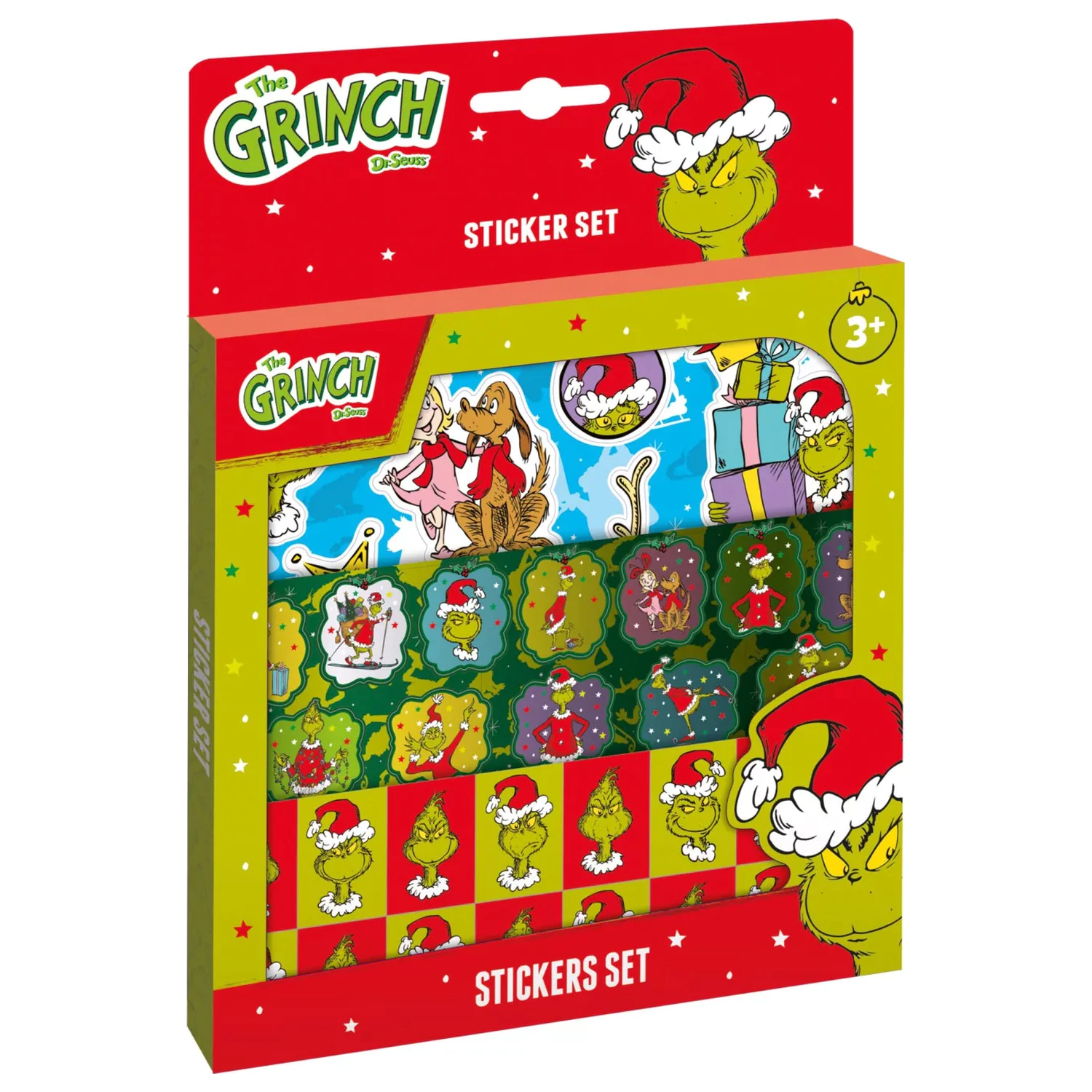 The Grinch Dr. Seuss Sticker Set Produktfoto