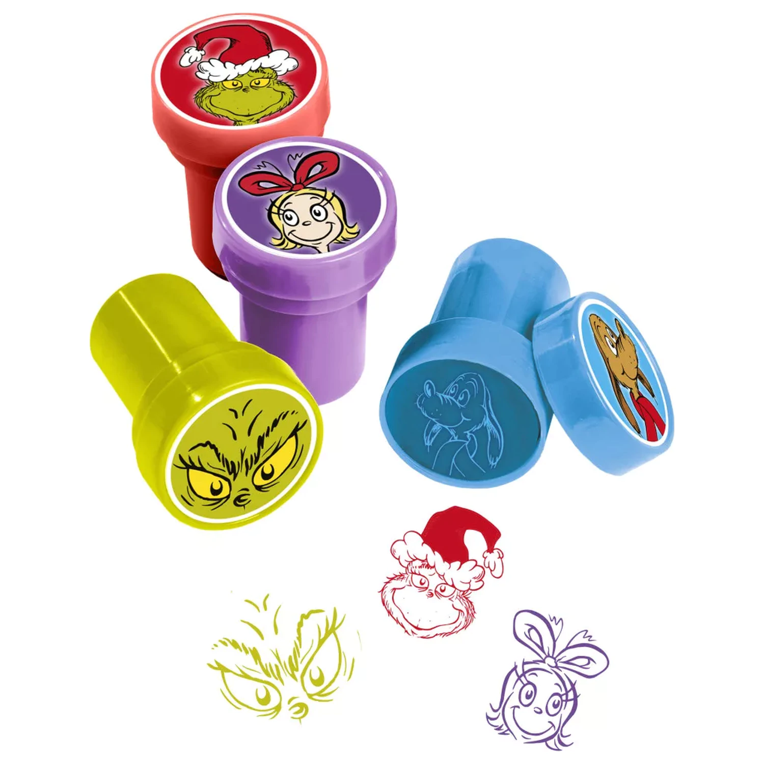The Grinch Dr. Seuss Stamper Set 12 Stück Produktfoto
