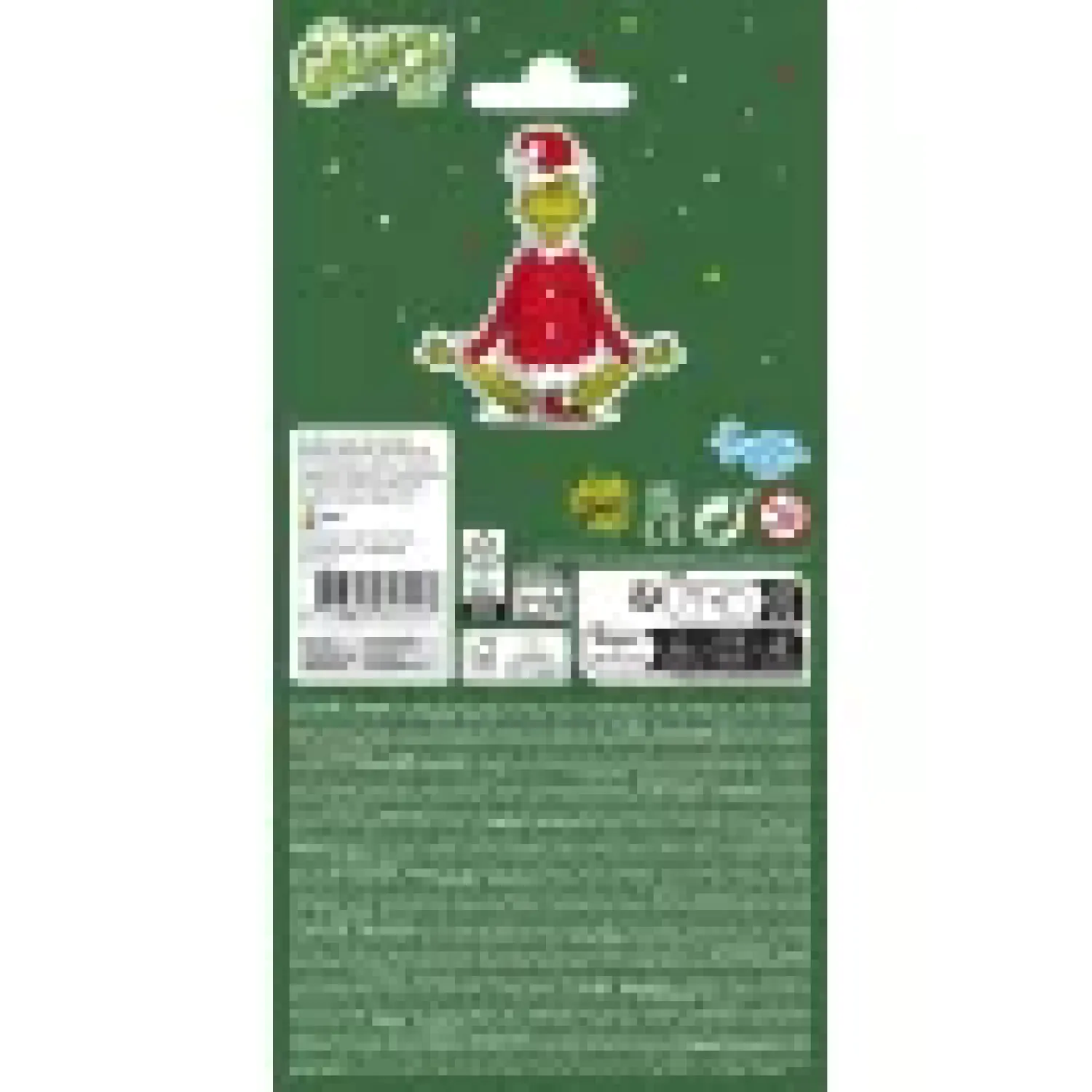The Grinch Geschenk Folien Aufkleber Produktfoto