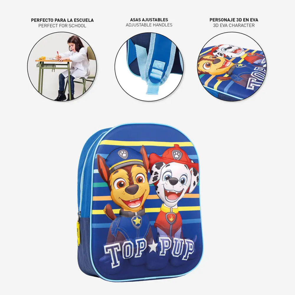 Paw Patrol 3D Rucksack 31cm Produktfoto