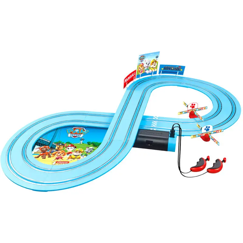 Paw Patrol Chase &amp; Marshall elektrische Rennstrecke Produktfoto