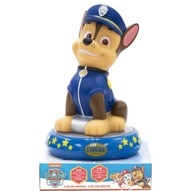 Paw Patrol Chase Lampe LED Figur Produktfoto