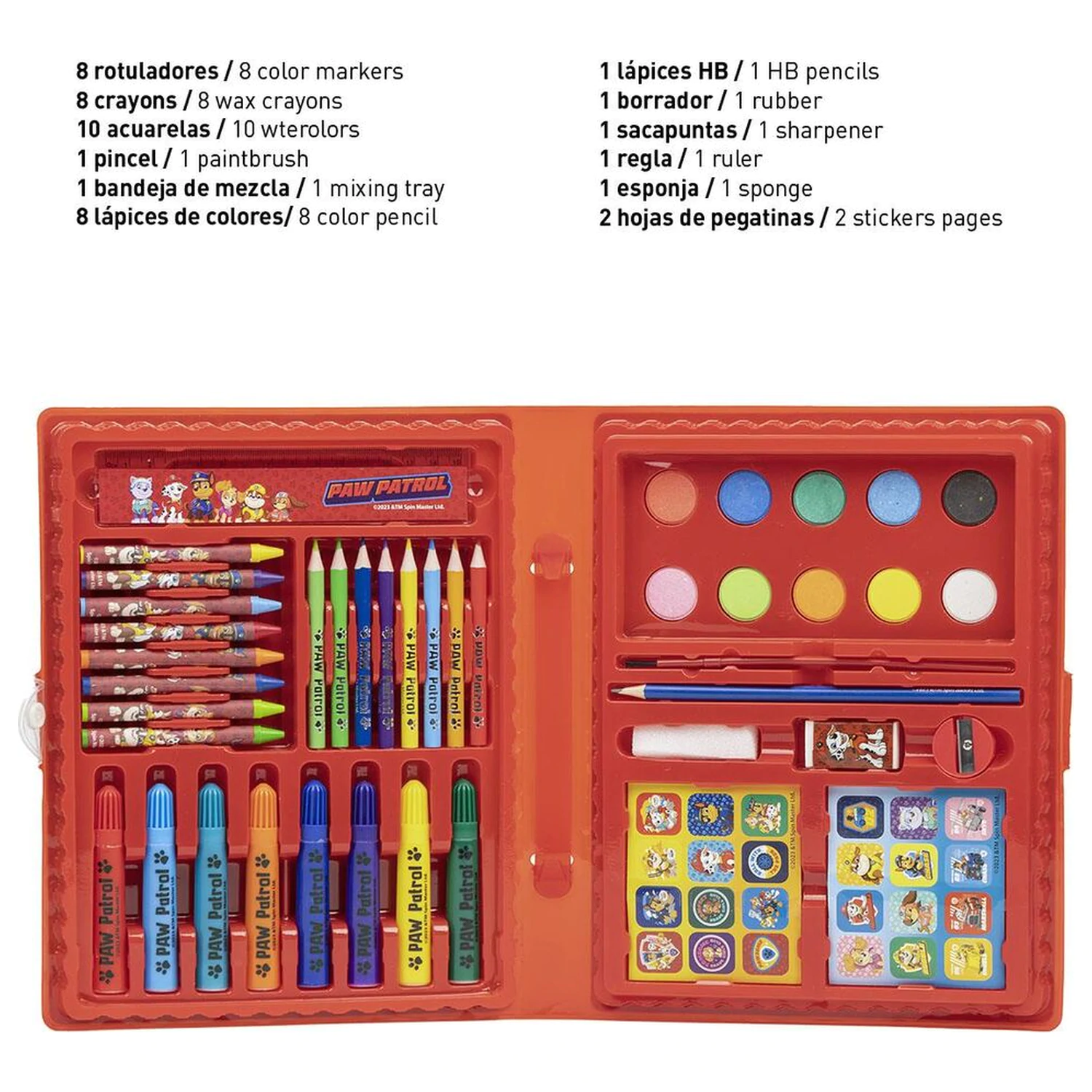 Paw Patrol Mal- und Schreibwaren-Set Produktfoto