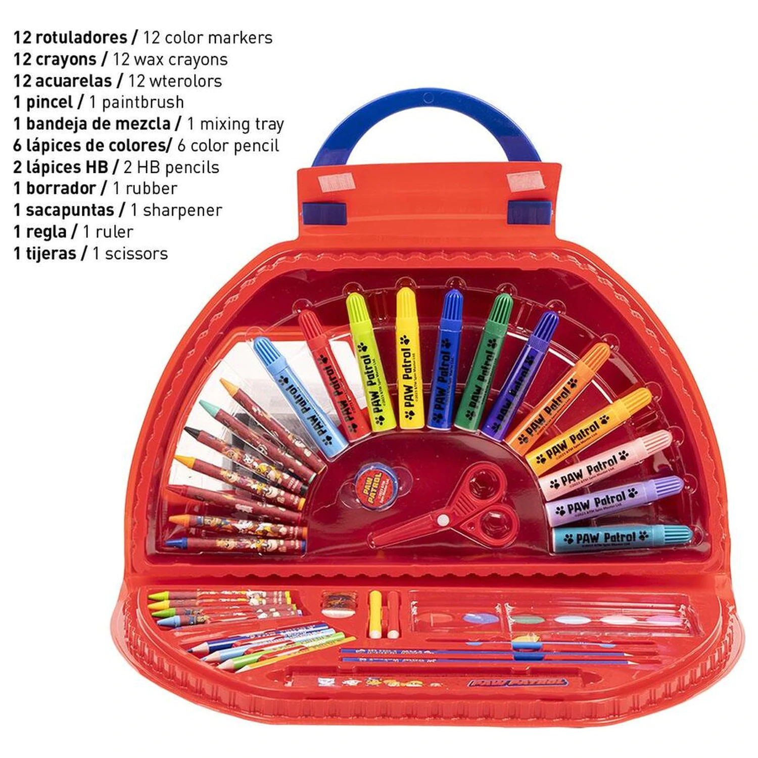 Paw Patrol Schreibwaren Set 50St Produktfoto