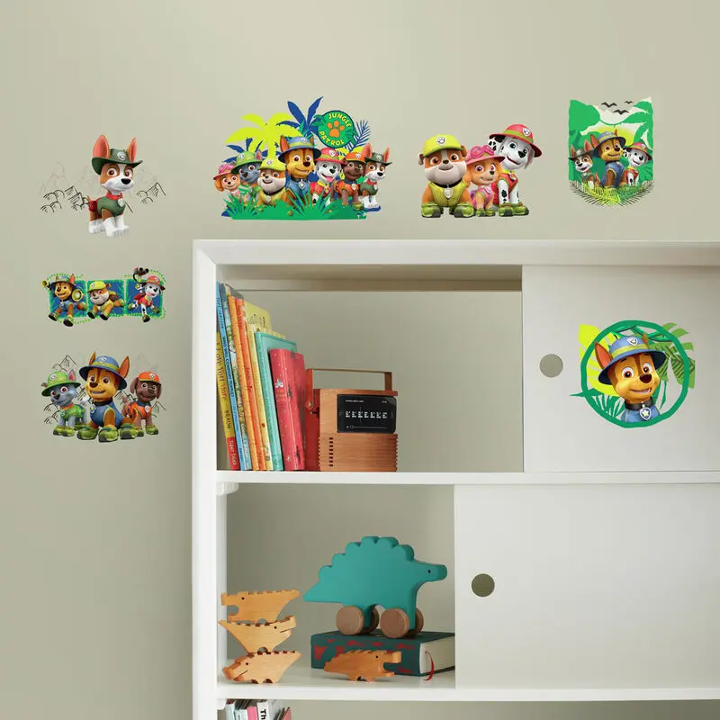 Paw Patrol Jungle Dekoraufkleber Produktfoto