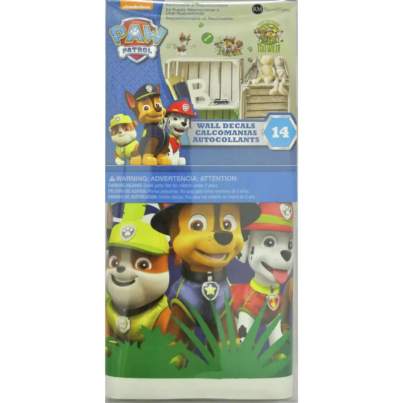 Paw Patrol Jungle Dekoraufkleber Produktfoto