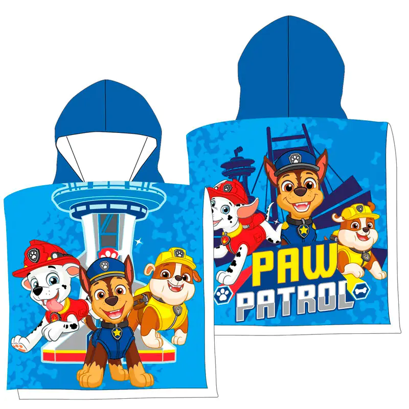 Paw Patrol Baumwolle Poncho Handtuch termékfotó