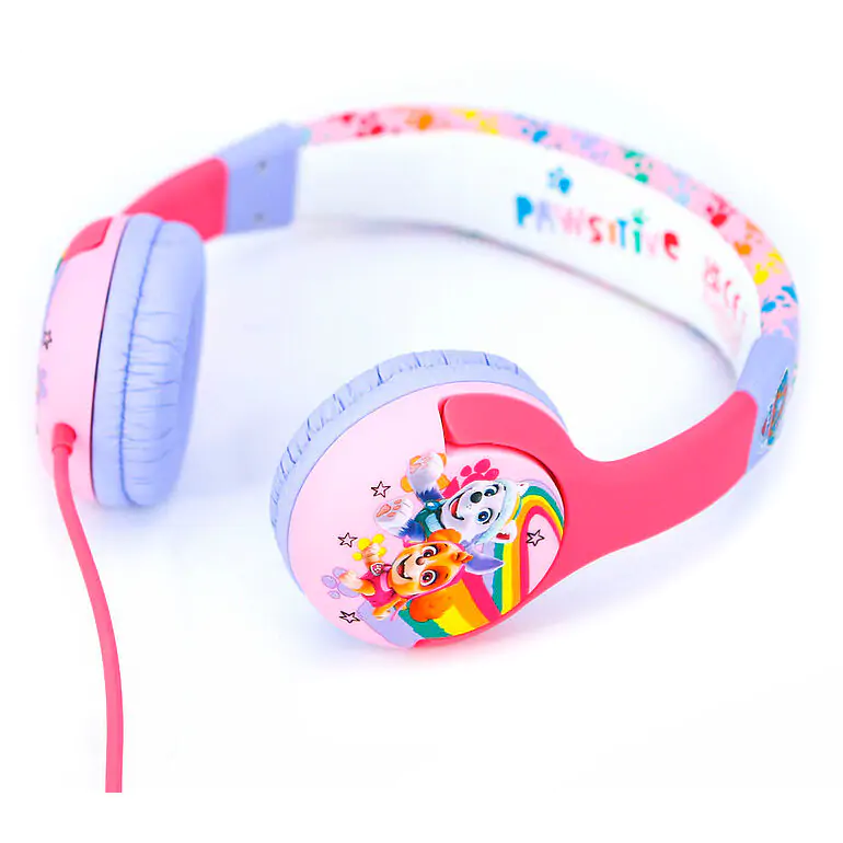 Paw Patrol Pink Kinder Kopfhörer Produktfoto