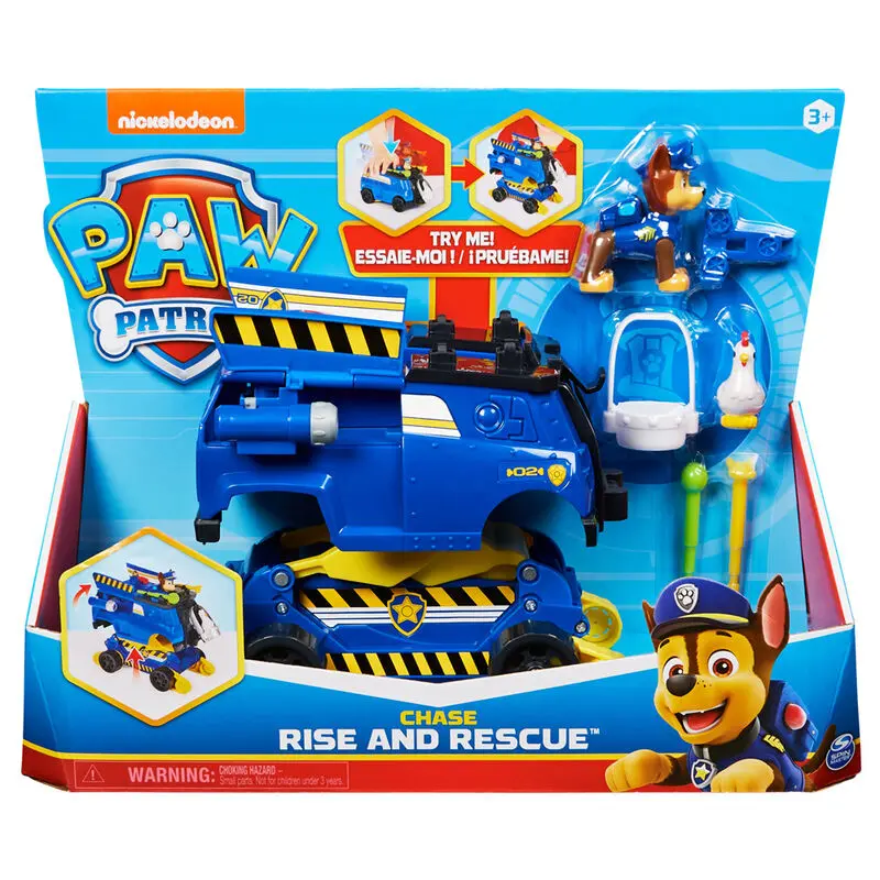 Paw Patrol Projectiles Rescue Chase Fahrzeug Produktfoto