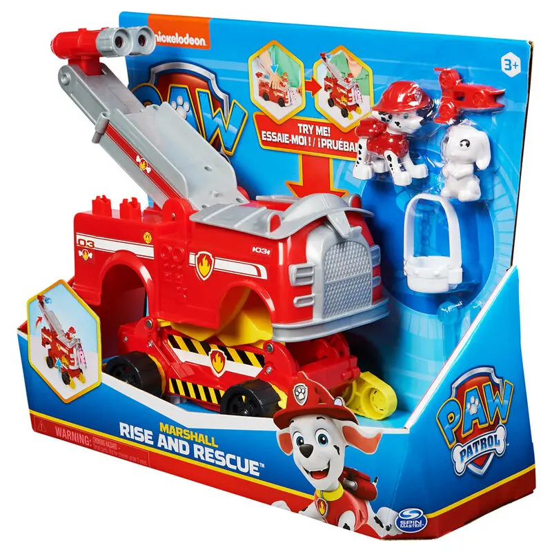Paw Patrol Projectiles Rescue Marshall Fahrzeug Produktfoto