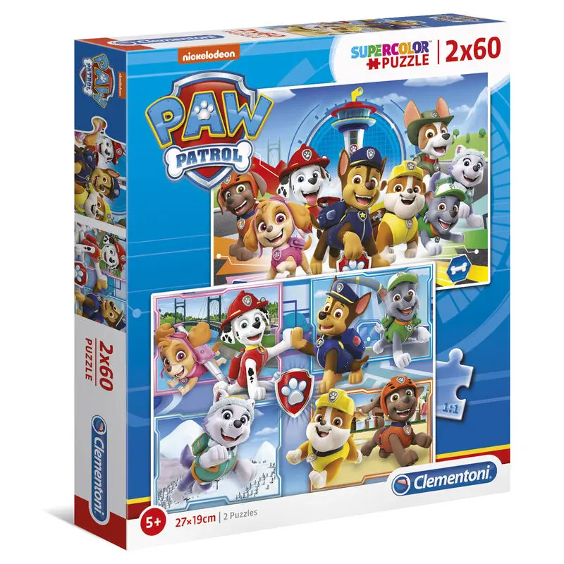 Paw Patrol Puzzle 2x60 Teile Produktfoto