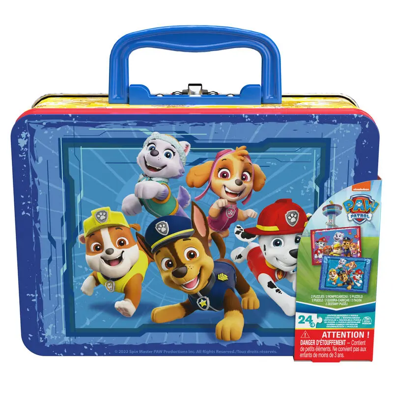 Paw Patrol briefcase lenticular puzzle 2x24St Produktfoto