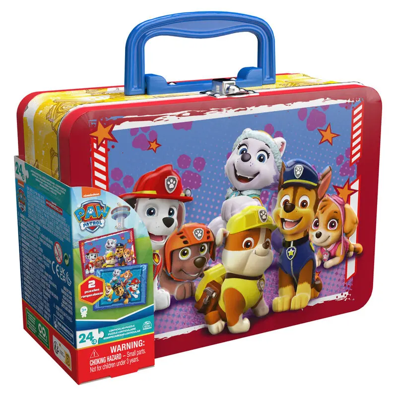 Paw Patrol briefcase lenticular puzzle 2x24St Produktfoto