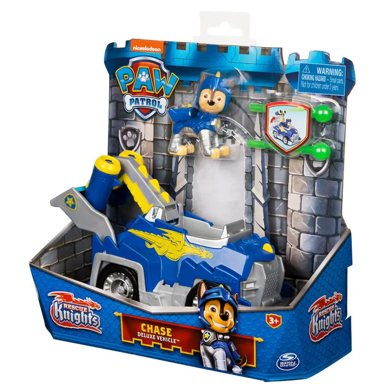 Paw Patrol Rescue Knights Chase Fahrzeug Produktfoto