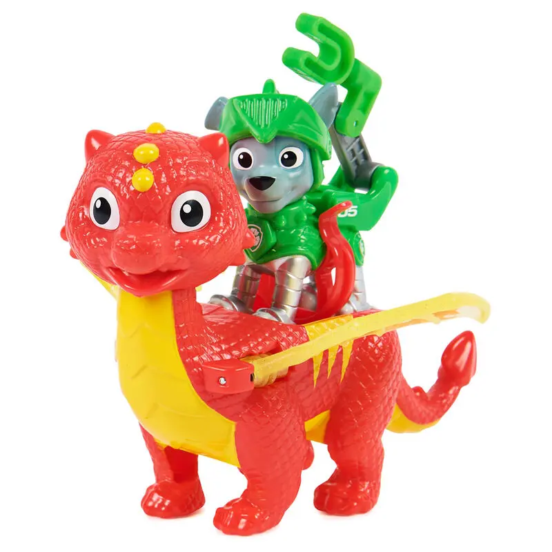Paw Patrol Rescue Knights Rocky Figur Produktfoto