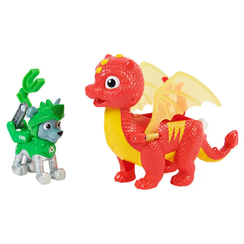 Paw Patrol Rescue Knights Rocky Figur Produktfoto