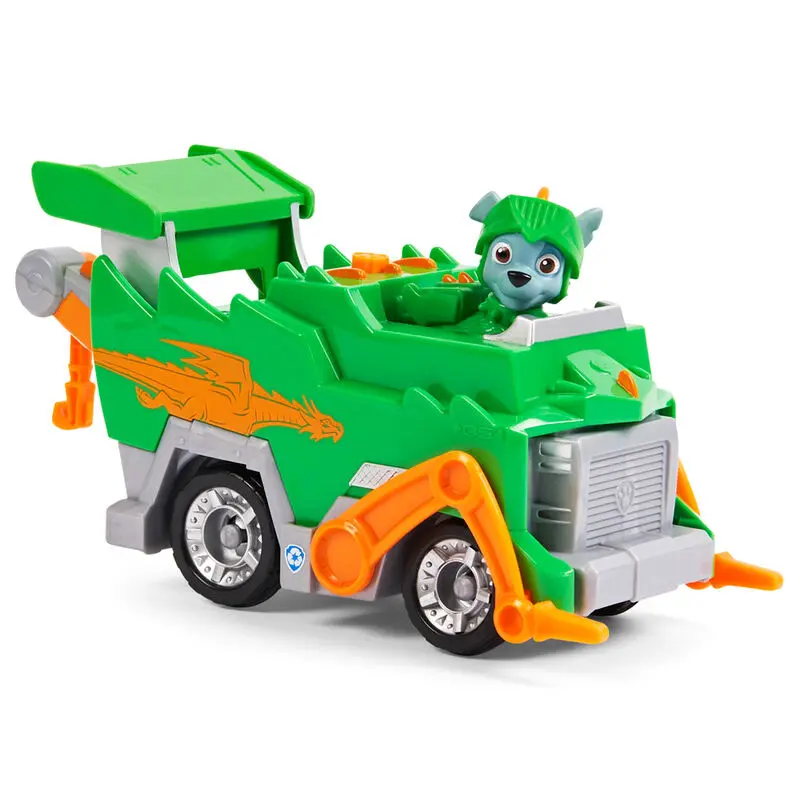 Paw Patrol Rescue Knights Rocky Fahrzeug Produktfoto