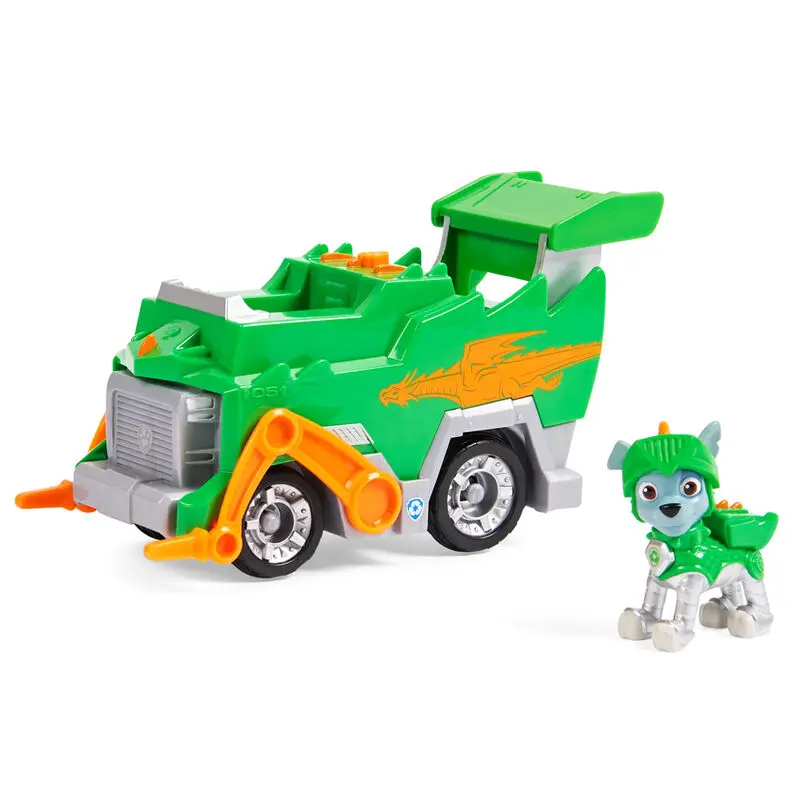 Paw Patrol Rescue Knights Rocky Fahrzeug Produktfoto