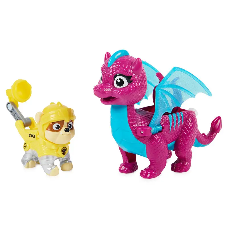 Paw Patrol Rescue Knights Rubble Figur Produktfoto