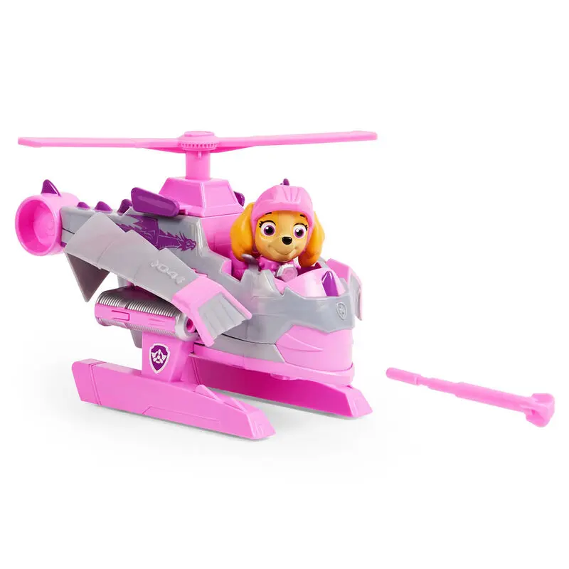 Paw Patrol Rescue Knights Skye Fahrzeug Produktfoto
