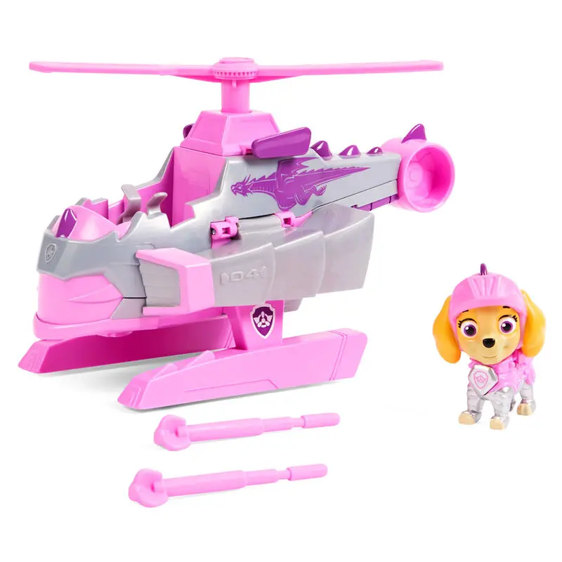 Paw Patrol Rescue Knights Skye Fahrzeug Produktfoto