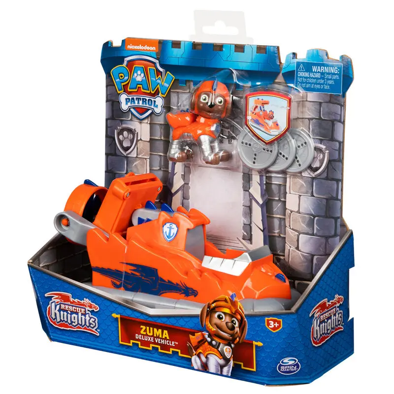 Paw Patrol Rescue Knights Zuma Fahrzeug Produktfoto