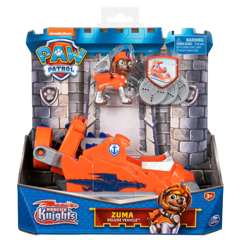 Paw Patrol Rescue Knights Zuma Fahrzeug Produktfoto