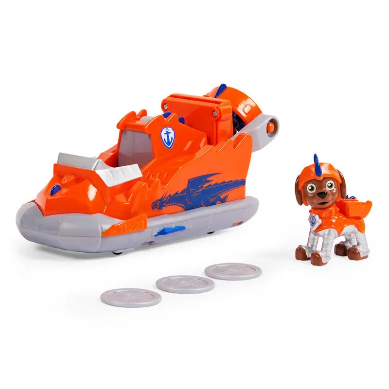 Paw Patrol Rescue Knights Zuma Fahrzeug Produktfoto