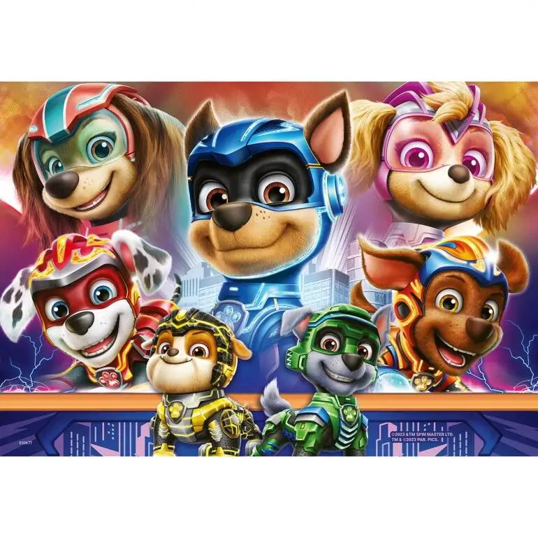 Paw Patrol The mighty movie puzzle 2x12St Produktfoto