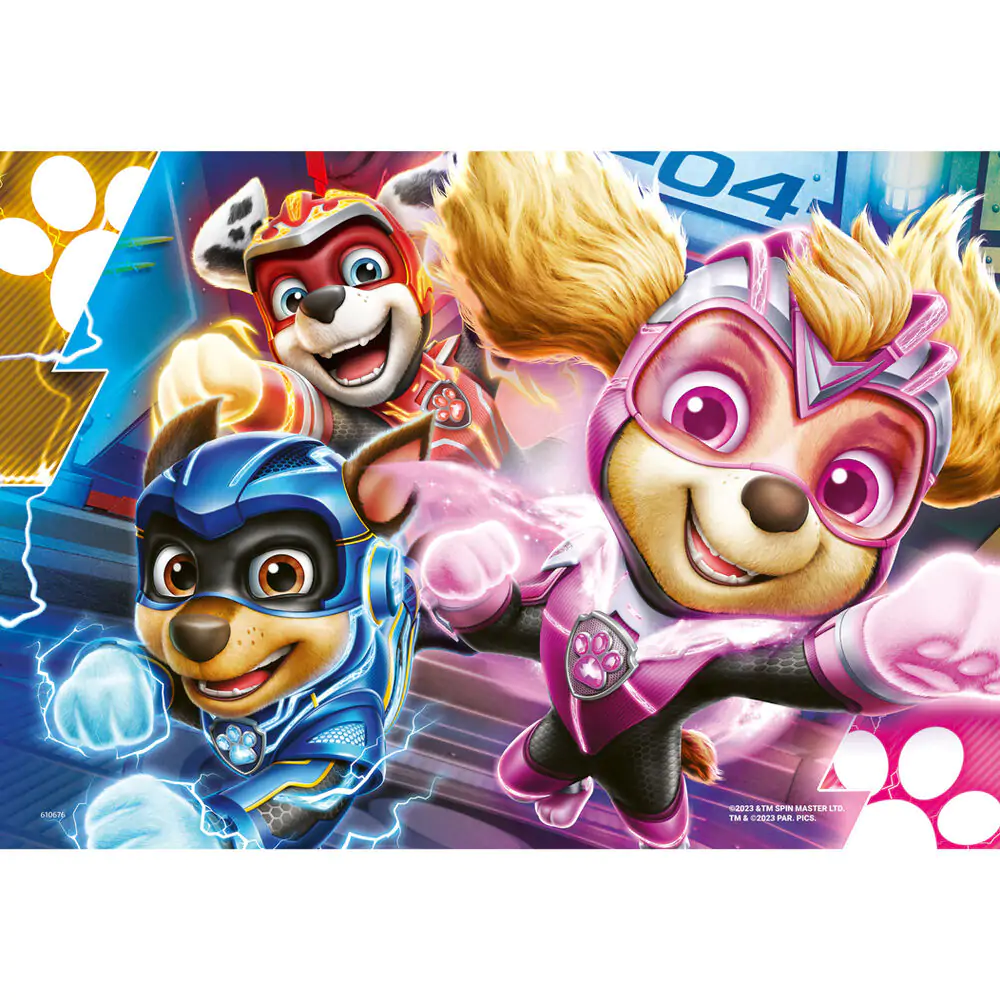 Paw Patrol The mighty movie puzzle 2x12St Produktfoto