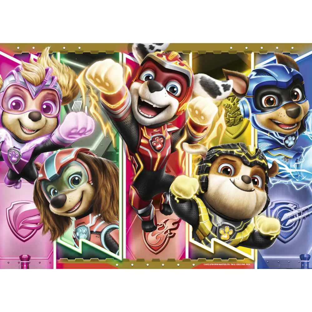 Paw Patrol The mighty movie Puzzle 4x42St Produktfoto