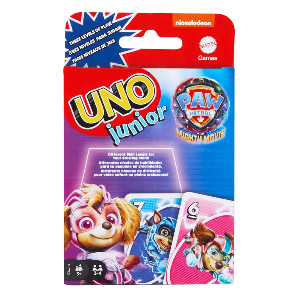 Paw Patrol - Der Mighty Kinofilm Kartenspiel UNO Junior termékfotó