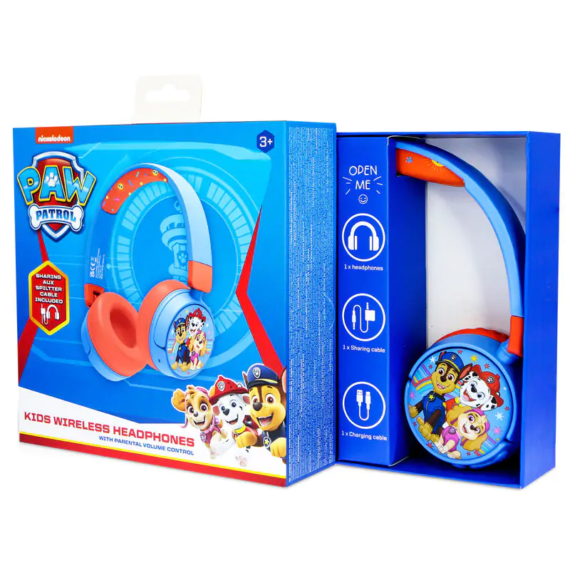 Paw Patrol kabellos Kinder Kopfhörer Produktfoto