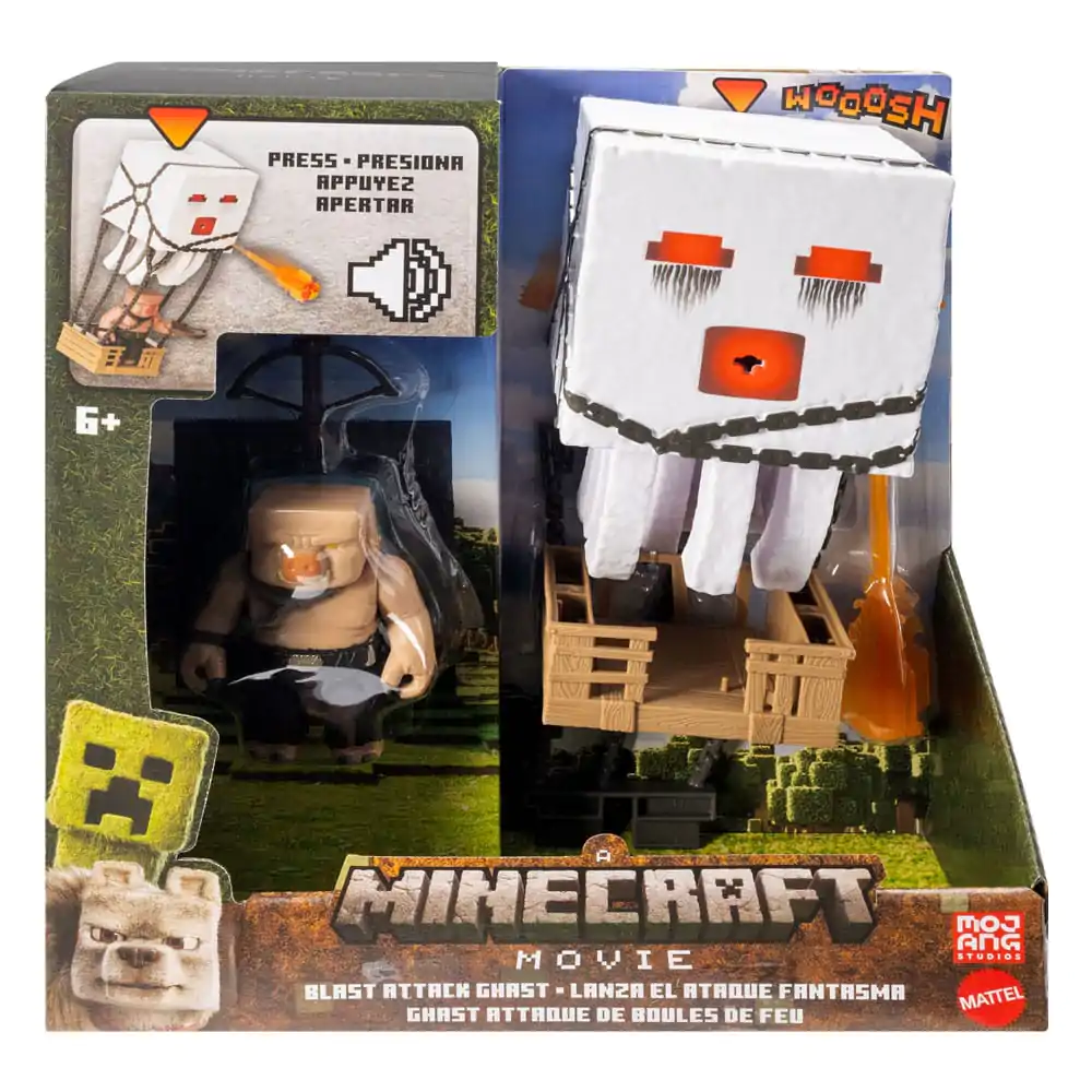 Eine Minecraft Movie Action Figur Blast Attack Ghast 25 cm Produktfoto