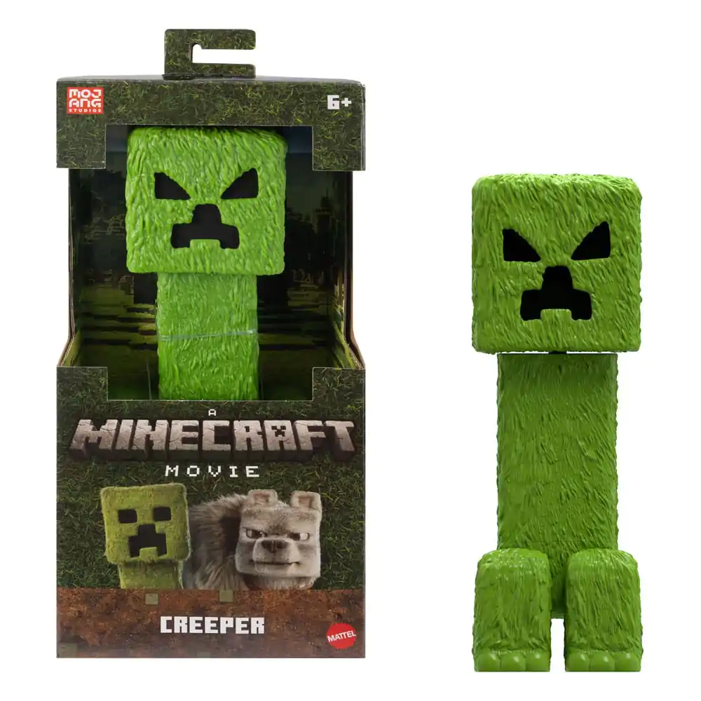 Eine Minecraft Movie Action Figur Creeper 30 cm Produktfoto