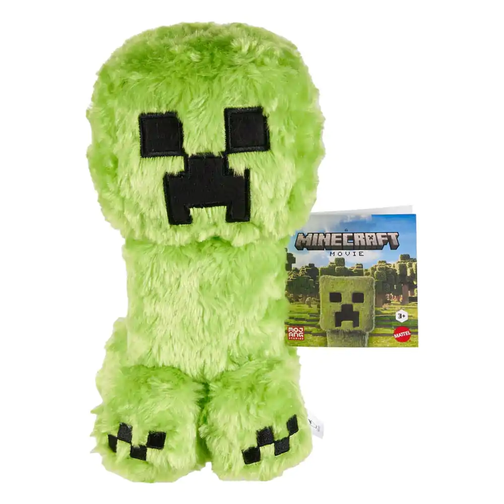 Ein Minecraft Movie Plüschfigur Movie Creeper 20 cm Produktfoto